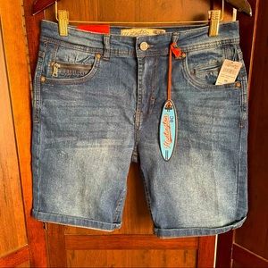 🏄‍♀️SALE NWT HUNTINGTON BC DENIM SHORTS
